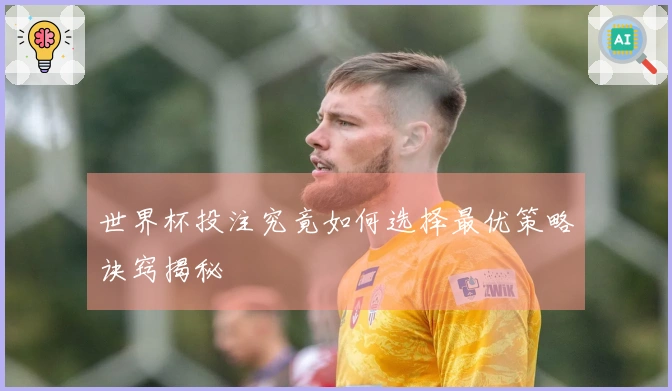 世界杯投注究竟如何选择最优策略诀窍揭秘